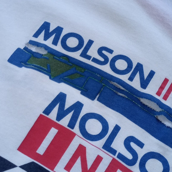 Vintage 1991 Molson INDY Toronto EVENT WORKER Single Stitch T-Shirt