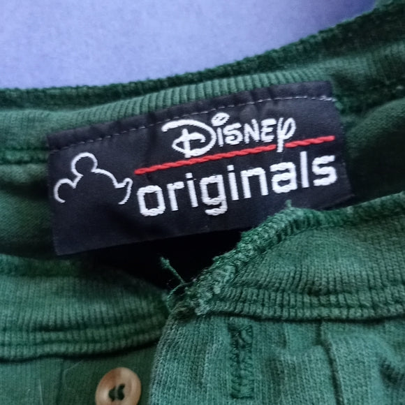 Vintage Mickey Mouse Embroidered Single Stitch Longsleeve Shirt