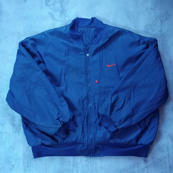 Vintage 90s Nike Big Logo Reversible Jacket