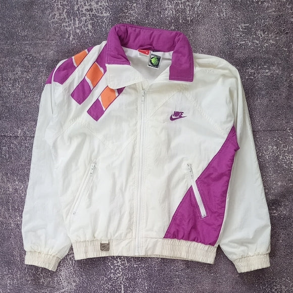 RARE Vintage 90s Nike Andre Agassi Challenge Court Windbreaker Jacket