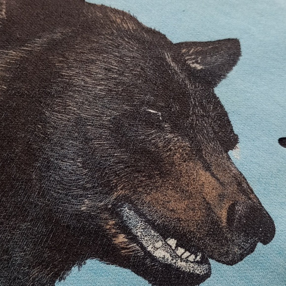 Vintage 90s Exeter, Ontario Canada Bear Graphic Crewneck Sweater