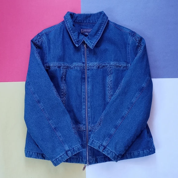 Vintage Lafei Nier Laced Demin Jacket