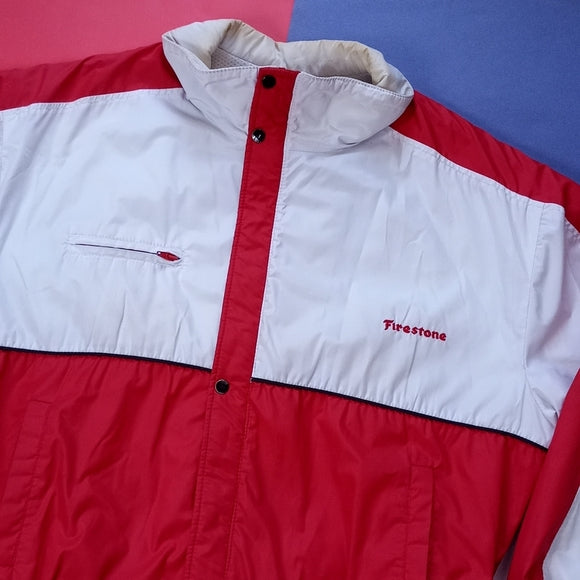Vintage Exclusive Firestone PROMO Two-Tone Puffer Jacket