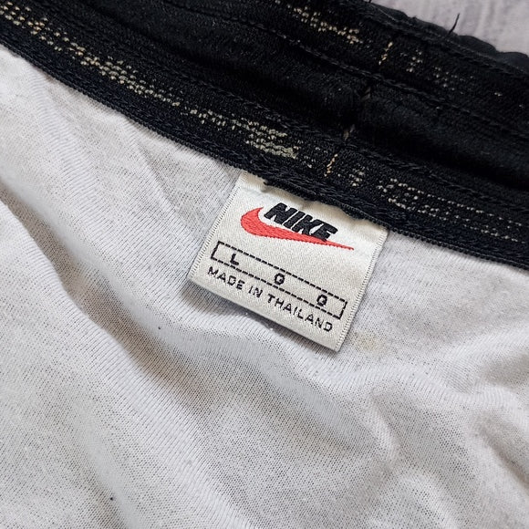 Vintage 90s Nike Essential Black/White Stripe Shorts