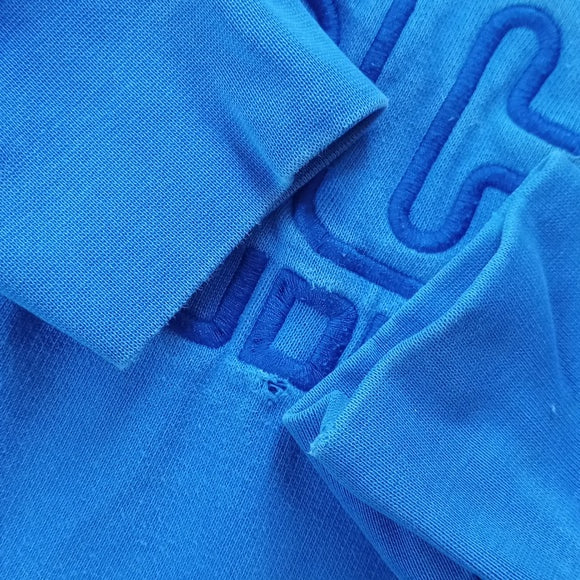 Compact disc Digital Audio Pullover Hoodie Blue