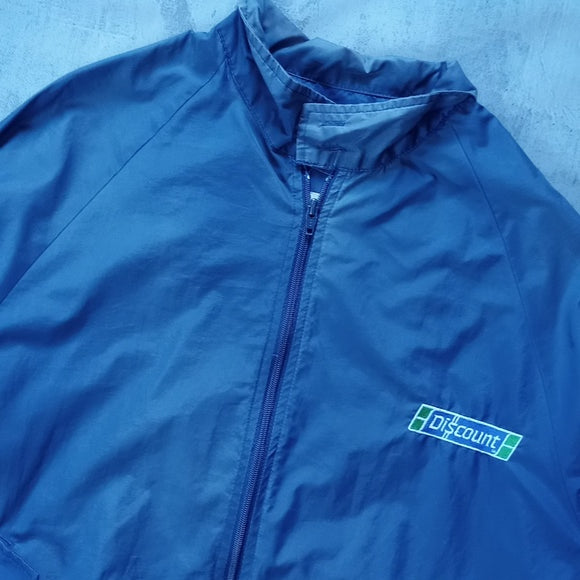VINTAGE 90s Discount Car Rental Windbreaker Jacket UNISEX