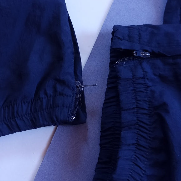 Vintage 90s ADIDAS Blue essential Slash Pants