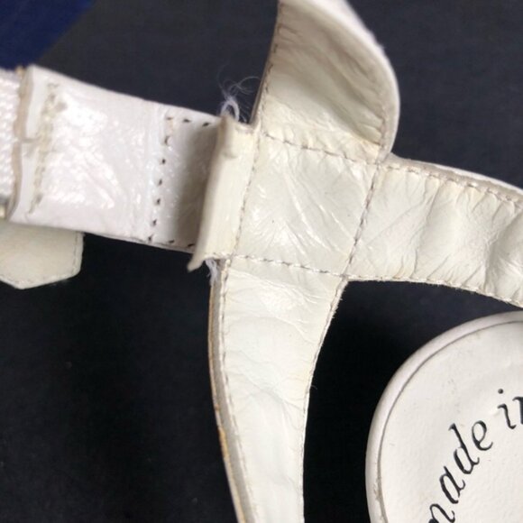 Vintage Yves Saint Laurent Boho Leather Flats