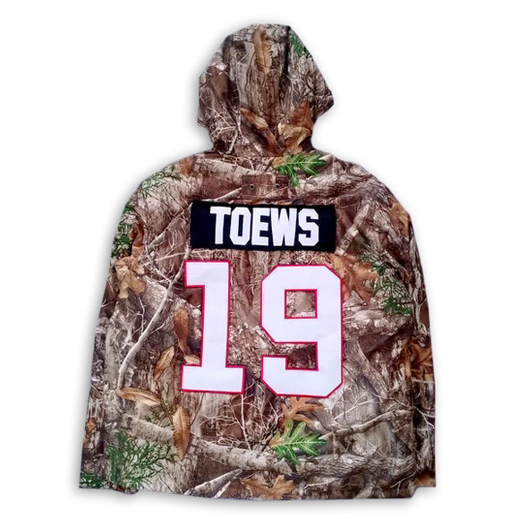 🔥 CUSTOM REWORKED JONATHAN TOEWS CAMO NHL JACKET — ONE OF A KIND! 🔥