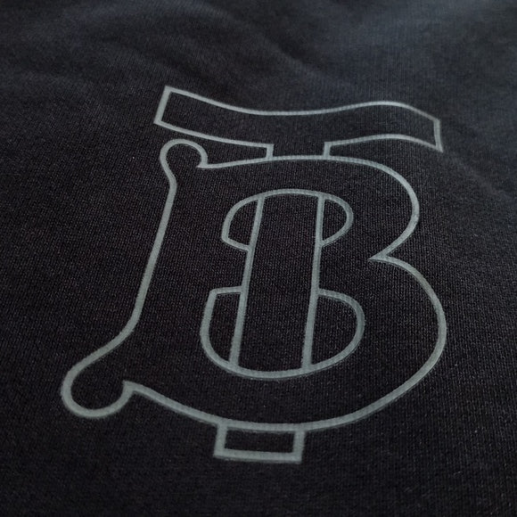 Burberry Girls Black Logo Sweatshirt