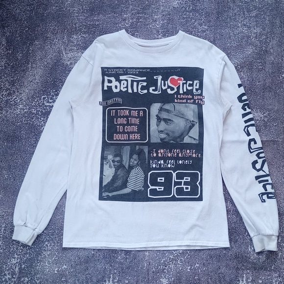 Poetic Justice Movie Graphic 2-Pac long sleeve Shirt