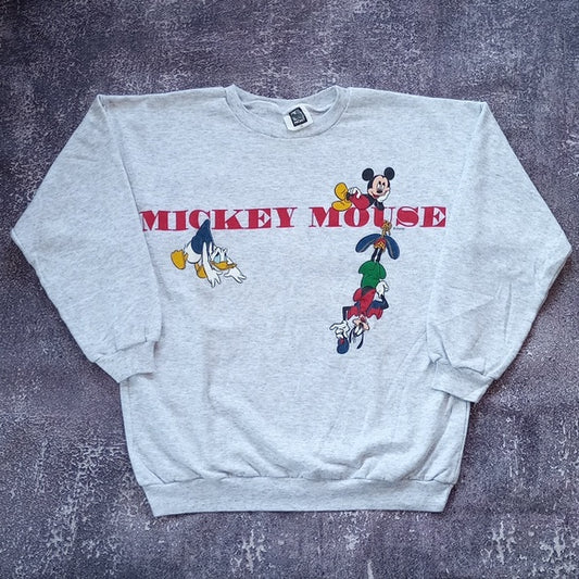 Vintage 90s Mikey Mouse Crewneck Sweater UNISEX