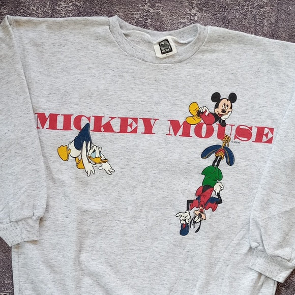 Vintage 90s Mikey Mouse Crewneck Sweater UNISEX