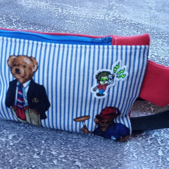 Reworked "Polo Bear" Ralph Lauren Benny Bag Fanny Pack