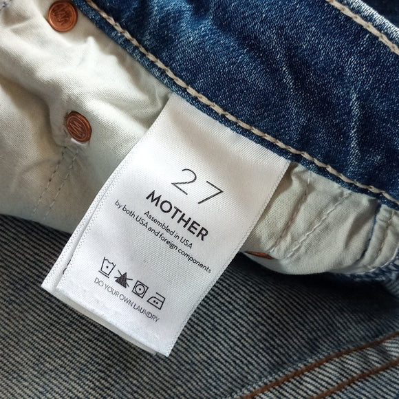 MOTHER JEANS High-waisted Rider Skimp 10064-259