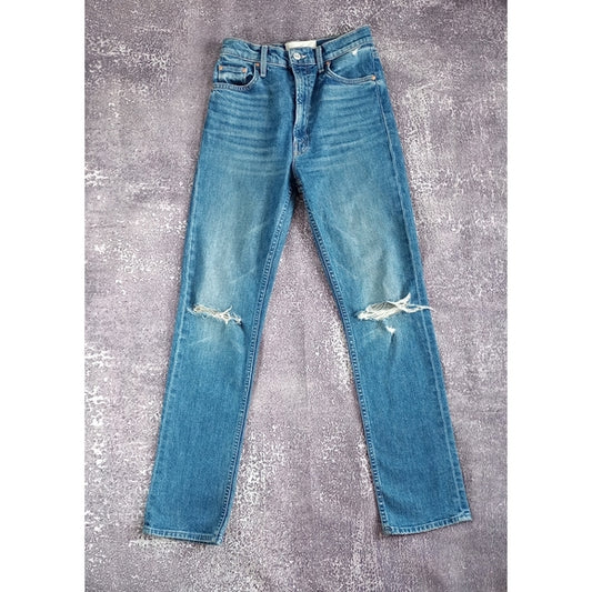 MOTHER JEANS High-waisted Rider Skimp 10064-259