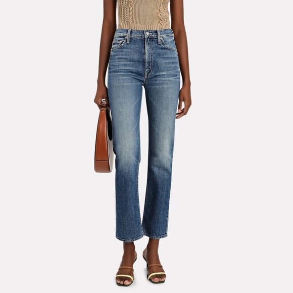 MOTHER JEANS High-waisted Rider Skimp 10064-259