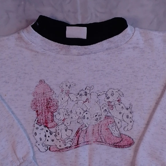 Vintage 90s Disney 101 Dalmatians Crewneck Sweater Youth