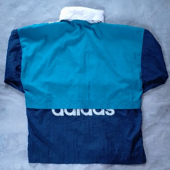 Vintage 90s ADIDAS COLOUR BLOCK WINDBREAKER