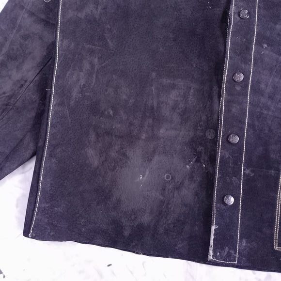 Caiman 3029 Black Boarhide Pigskin Welding Jacket