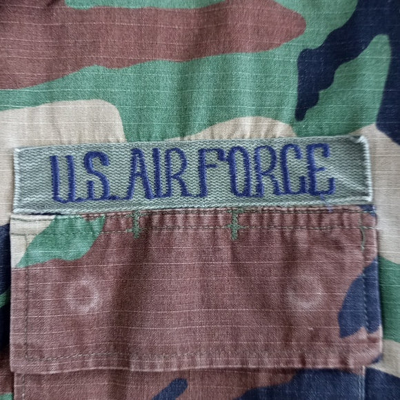 Vintage Camouflage US AIR FORCE LECHNER Jacket 8415-01-390-8548