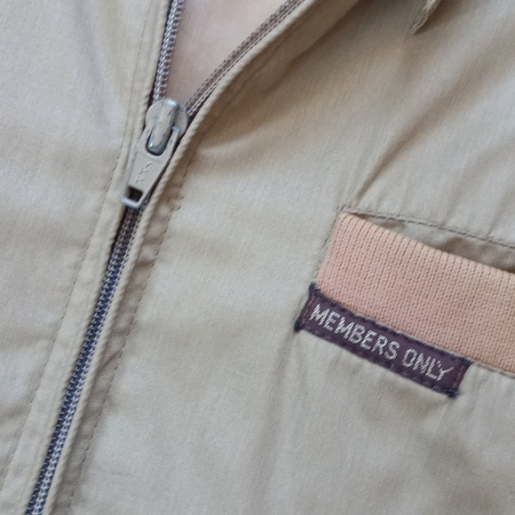 VINTAGE 90s Members Only By Europe Craft Jacket