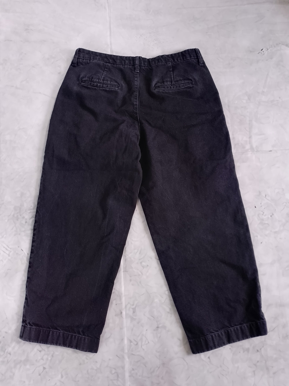 Banana Republic Mid-Rise Straight Regular Baggy Black Denim Jeans