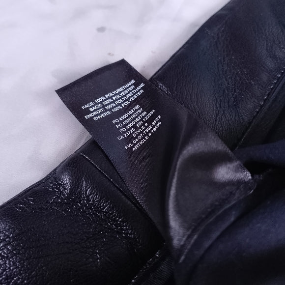 WILFRED Faux Leather Skirt