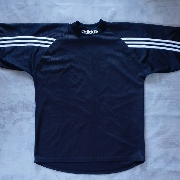 VINTAGE ADIDAS LIZARD PRINT SOCCER GOALIE JERSEY