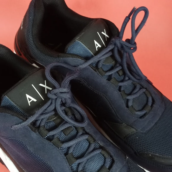 Armani Exchange AXUX02 Blue Athletic Shoes