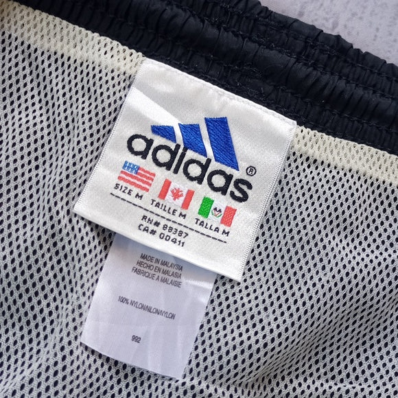 Vintage 90s ADIDAS Black/White Essential Shorts