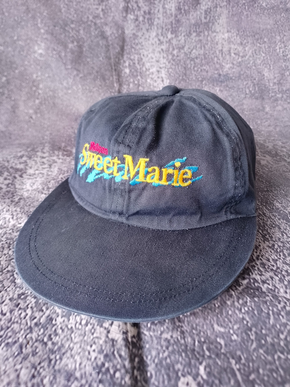 Vintage 90s Sweet Marie Embroidered Black Baseball Cap