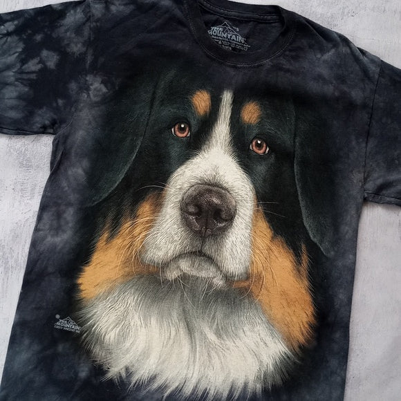 Bernese Mountain Dog The Mountain 2013 Tie Dye T-Shirt UNISEX