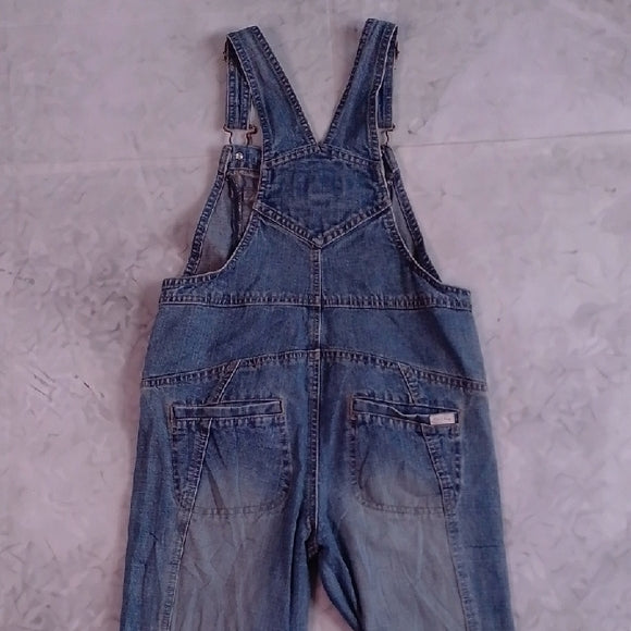 Vintage Old Navy Flared Legs Denim Overalls Workwear