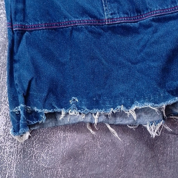 Vintage 90s SNAKE EYES BIG BAGGY WIDE DENIM JEANS JNCO-TYPE UNISEX