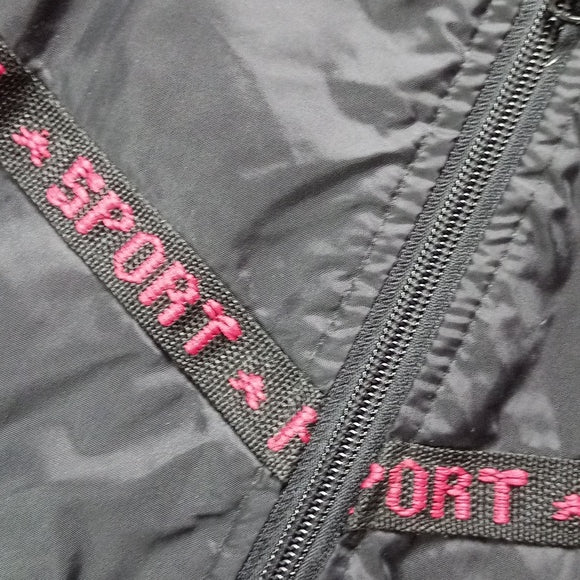 Vintage 90s Pizel Sport Super Tech Waterproof Fabric Funk Collar Jacket Unisex