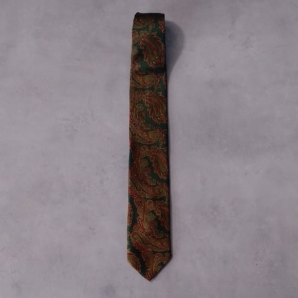 THOMAS PINK MADE IN ITALY TIE Elegant Paisley Silk Tie