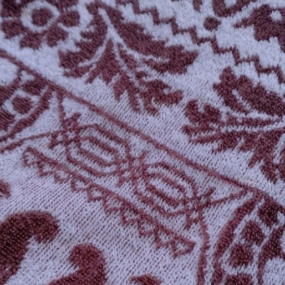 Vintage Elegant Floral Patterned Towels CALDWELL