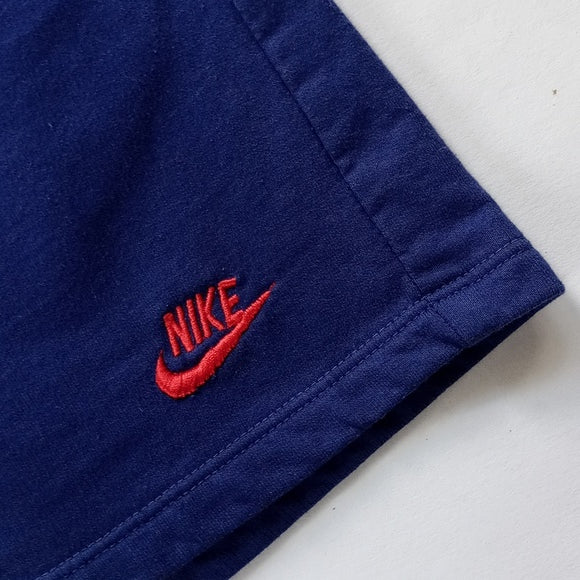 Vintage 90s Nike Blue/Red Essential Sweat Pant Shorts Unisex Pockets