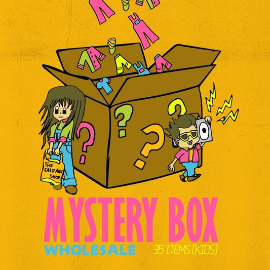 🧒 35-Piece Unisex Kids Wholesale Bundle (Semi-Mystery Mix!) 👕👖