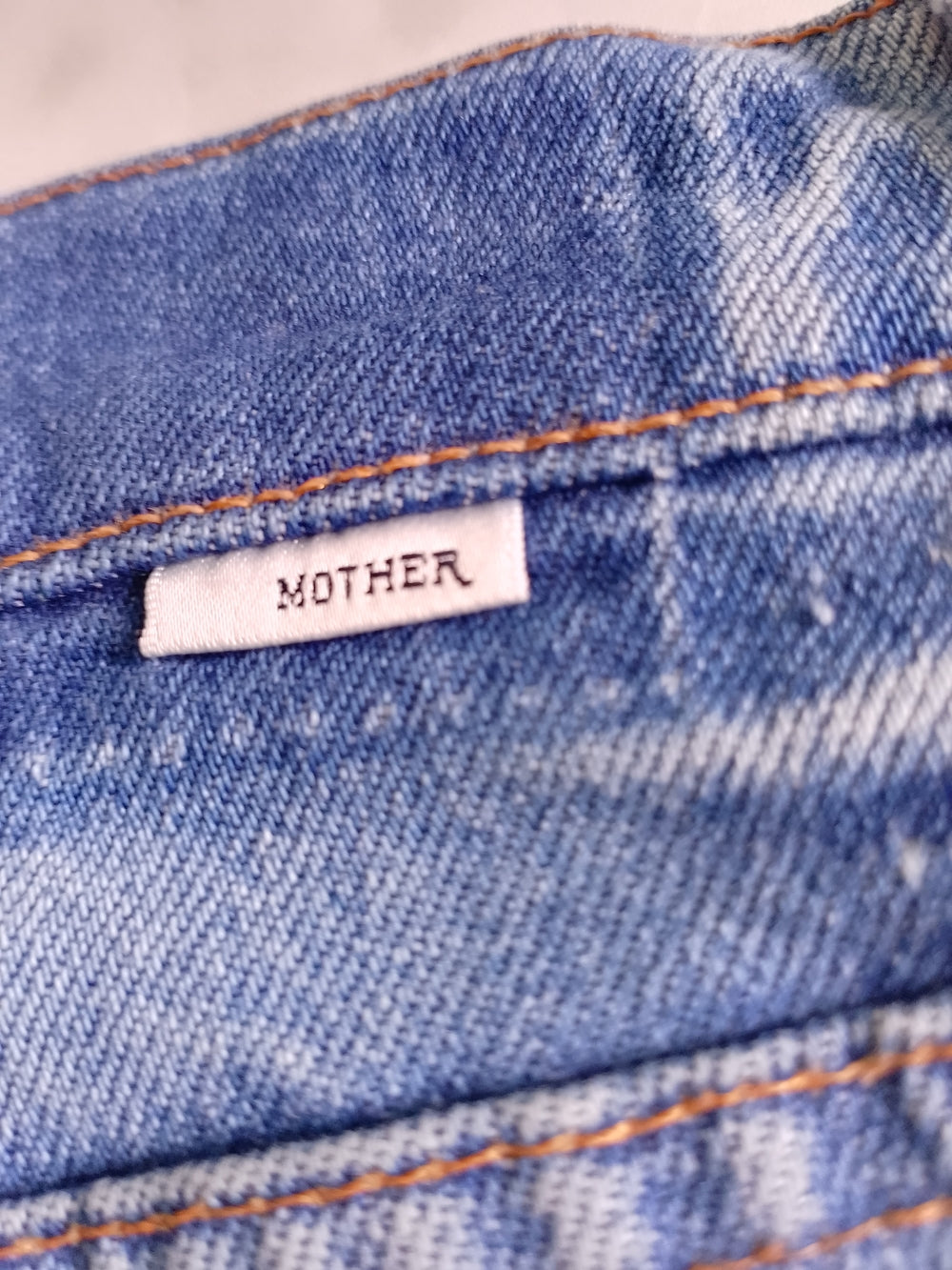 Mother Superior The Tomcat The Confession Denim Blue Jeans