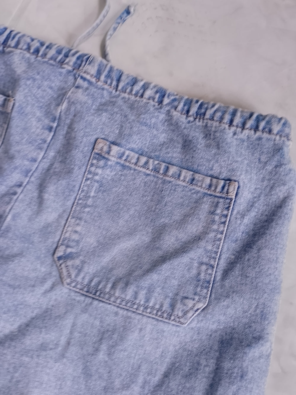 AEROPOSTALE Mid Rise Baggy Light Blue Denim Jeans