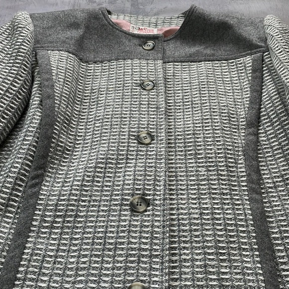 Vintage 70s Mister Leonard By Len Wasser Wool Button-Up Jacket