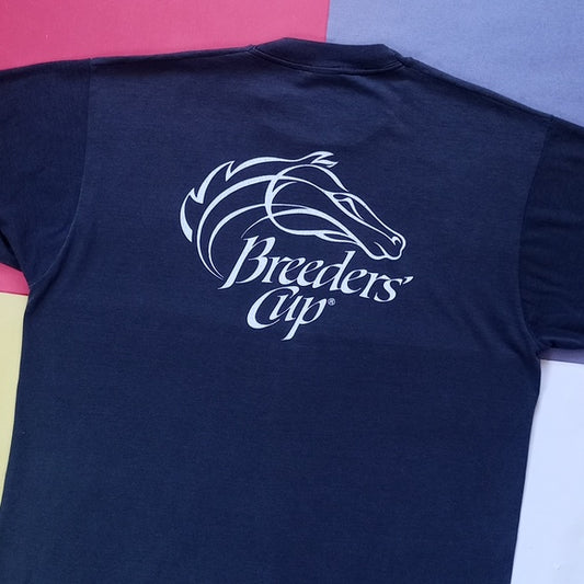 Vintage 90s Breeders Cup Single Stitch T-Shirt UNISEX