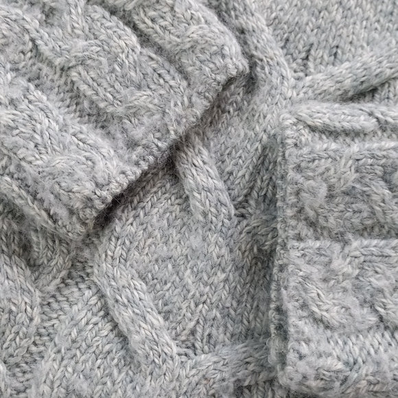 Aran Sweater Market Made In Ireland 100% Merino Wool