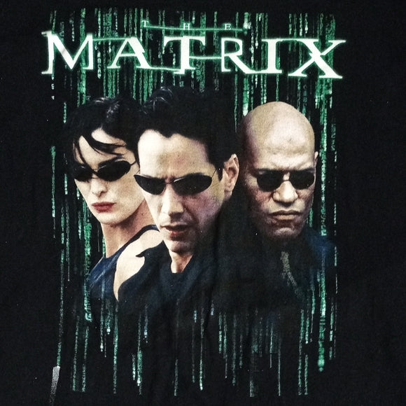 Matrix Black Graphic T-Shirt NEO MORPHEUS TRINITY UNISEX