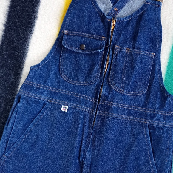 Vintage Big Bill Denim OVERALLS Hammer Loop