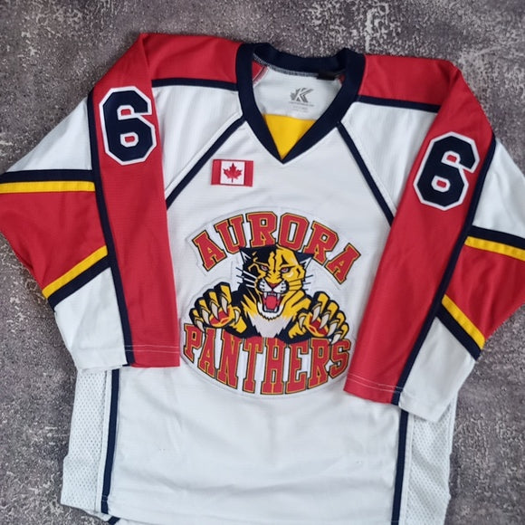 Aurora Panthers #66 Hartman Hockey Jersey