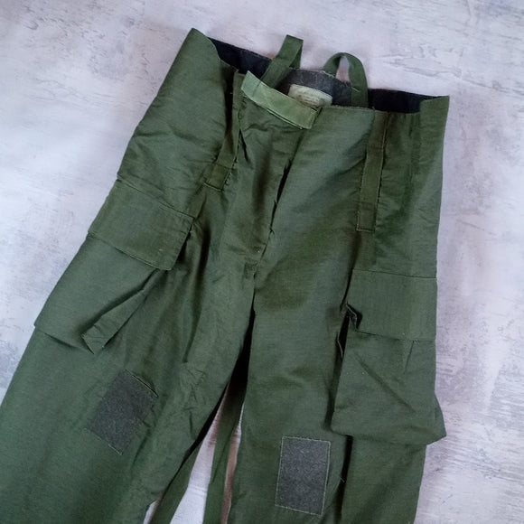 VINTAGE British Army Green NBC Pants Trousers Chemical Protective Suit Military