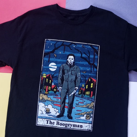 Official Halloween Michael Myers The Boogeyman Graphic T-Shirt Unisex